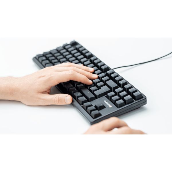 CHERRY G80-3000N RGB TKL toetsenbord USB QWERTY US International Zwart (G80-3833LWBEU-2)