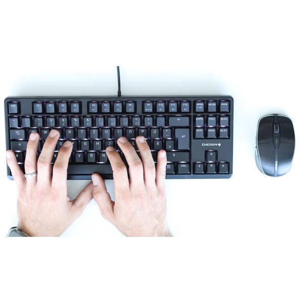 CHERRY G80-3000N RGB TKL toetsenbord USB QWERTY US International Zwart (G80-3833LWBEU-2)