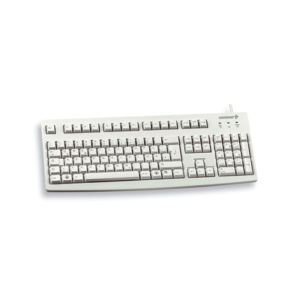 CHERRY G83-6104 toetsenbord Universeel USB QWERTY Amerikaans Engels Grijs (G83-6104LUNEU-0)