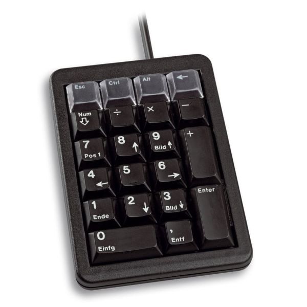 CHERRY G84-4700 numeriek toetsenbord Laptop/pc USB Zwart (G84-4700LUCDE-2)