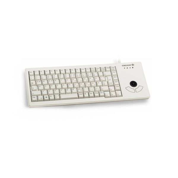 CHERRY XS Trackball toetsenbord USB Belgisch Grijs (G84-5400LUMBE-0)