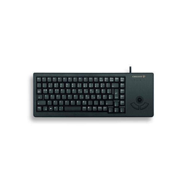 CHERRY XS Trackball toetsenbord USB QWERTY Scandinavisch Zwart (G84-5400LUMPN-2) CHERRY XS Trackball toetsenbord USB QWERTY Scandinavisch Zwart (G84-5400LUMPN-2)