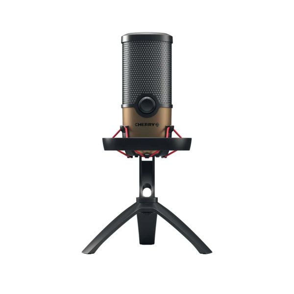 CHERRY UM 9.0 PRO RGB Zwart, Koper Tafelmicrofoon (JA-0720)