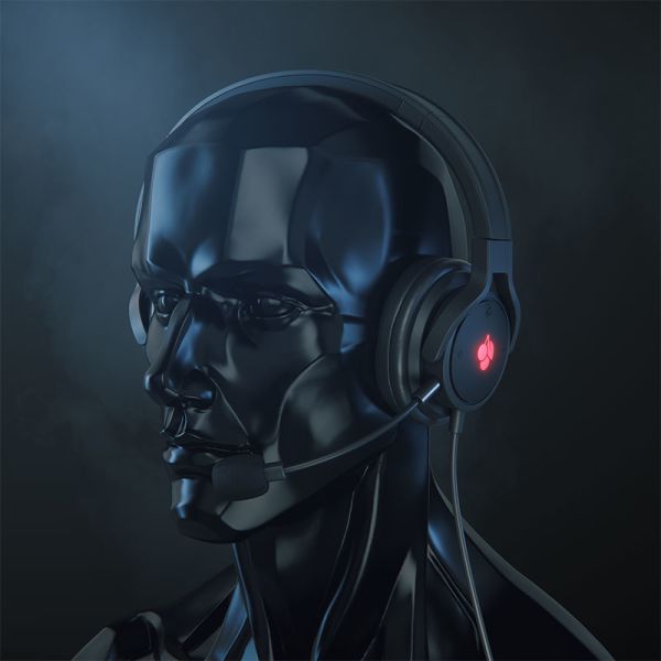 CHERRY JA-2200 Headset Bedraad Hoofdband Gamen Zwart (JA-2200-2)