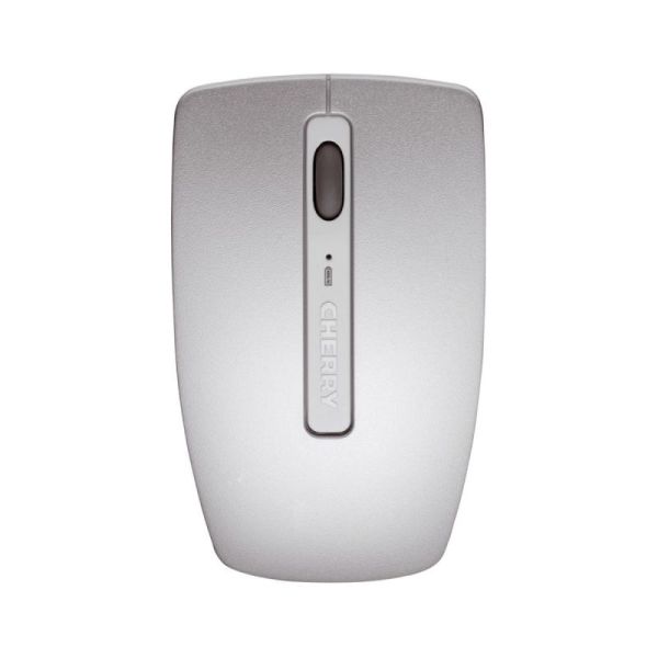 CHERRY DW 8000 toetsenbord Inclusief muis RF Draadloos QWERTY Amerikaans Engels Zilver, Wit (JD-0310EU)