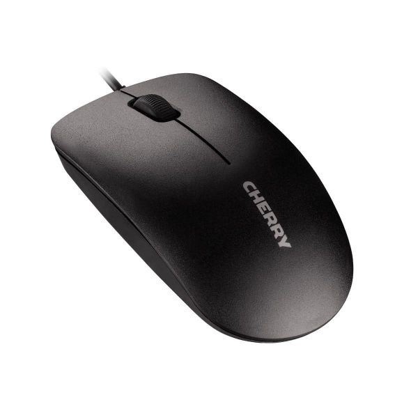 CHERRY DC 2000 toetsenbord Inclusief muis USB QWERTY Amerikaans Engels Zwart (JD-0800EU-2)