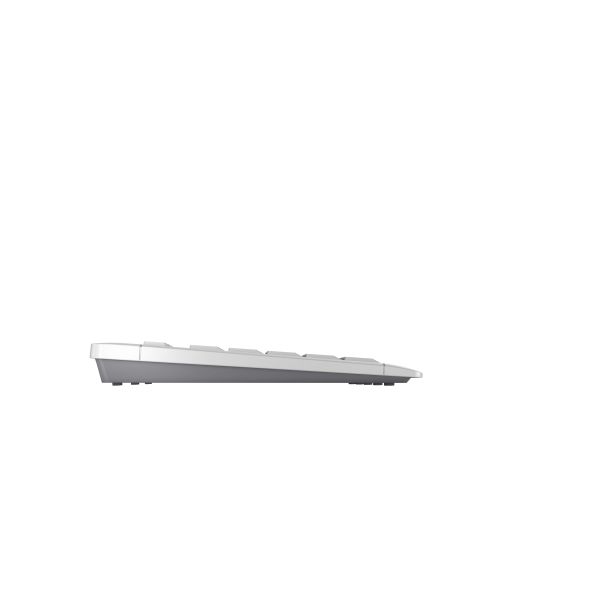 CHERRY Stream Desktop Recharge toetsenbord Inclusief muis RF Draadloos QWERTY Engels Grijs (JD-8560GB-0)
