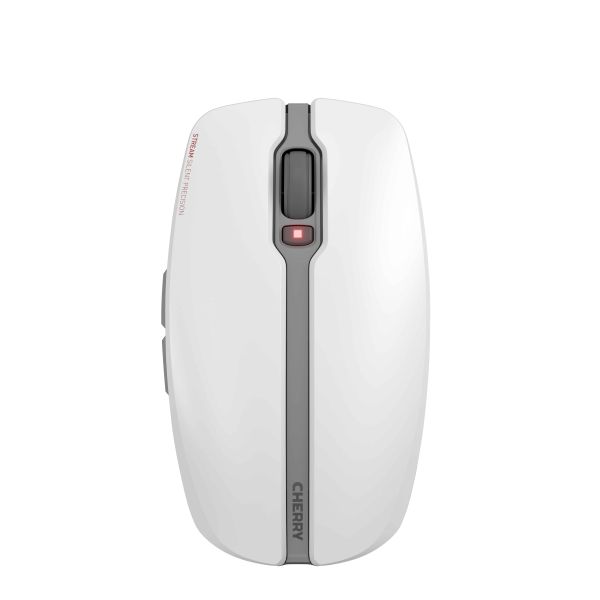 CHERRY Stream Desktop Recharge toetsenbord Inclusief muis RF Draadloos QWERTY Engels Grijs (JD-8560GB-0)
