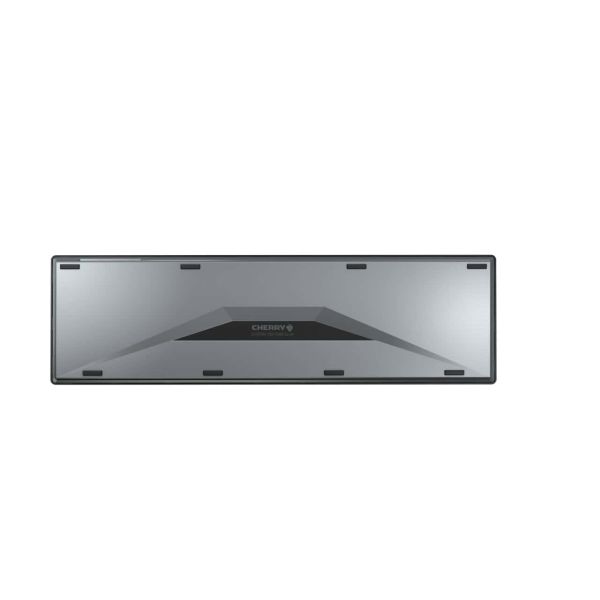 CHERRY DW 9500 SLIM toetsenbord Inclusief muis RF-draadloos + Bluetooth QWERTY Engels Zwart, Grijs (JD-9500GB-2)