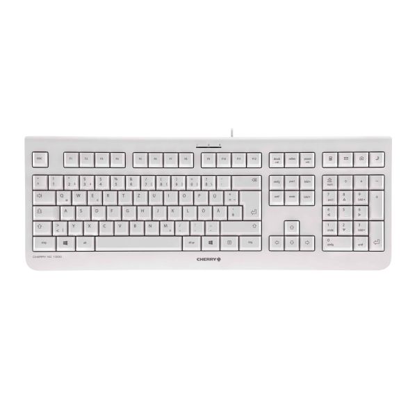 CHERRY KC 1000 toetsenbord USB QWERTY Scandinavisch Grijs (JK-0800PN-0)