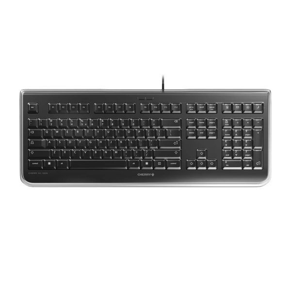 CHERRY KC 1068 toetsenbord USB QWERTY Amerikaans Engels Zwart (JK-1068EU-2) CHERRY KC 1068 toetsenbord USB QWERTY Amerikaans Engels Zwart (JK-1068EU-2)