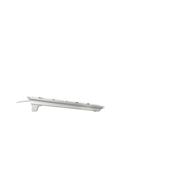 CHERRY KC 6000 SLIM FOR MAC toetsenbord USB QWERTY Scandinavisch Zilver (JK-1610PN-1)