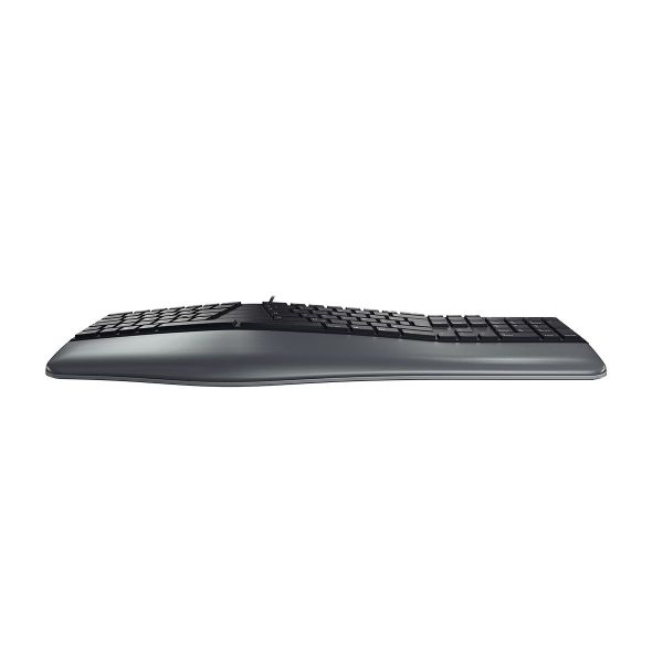 CHERRY KC 4500 ERGO toetsenbord USB QWERTY Amerikaans Engels Zwart (JK-4500EU-2)
