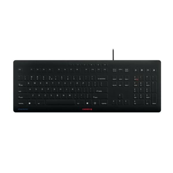 CHERRY JK-8502EU-2 toetsenbord USB QWERTY Engels Zwart (JK-8502EU-2)