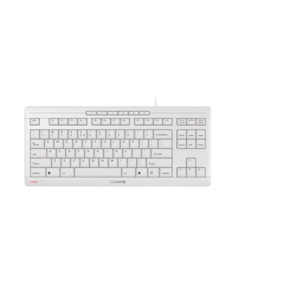CHERRY STREAM KEYBOARD TKL toetsenbord Universeel USB QWERTY Engels Wit (JK-8600EU-0)