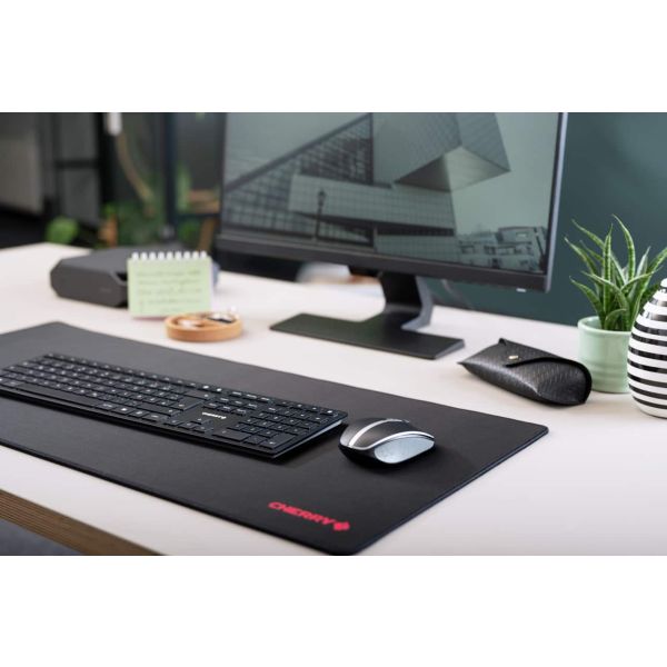 CHERRY KW 9100 SLIM toetsenbord RF-draadloos + Bluetooth QWERTY Scandinavisch Zwart (JK-9100PN-2)