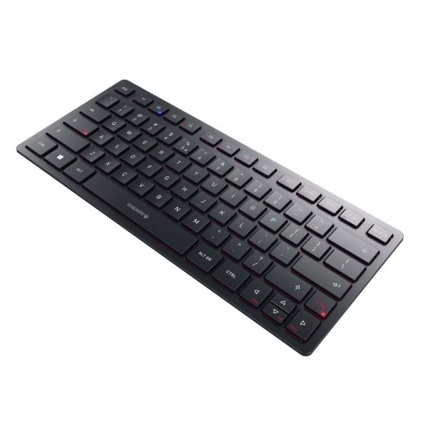 CHERRY KW 9200 MINI toetsenbord Universeel USB + RF Wireless + Bluetooth QWERTY Engels Zwart (JK-9250BE-2)