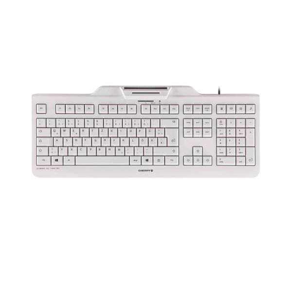 CHERRY KC 1000 SC toetsenbord USB QWERTY Amerikaans Engels Grijs (JK-A0100EU-0) CHERRY KC 1000 SC toetsenbord USB QWERTY Amerikaans Engels Grijs (JK-A0100EU-0)
