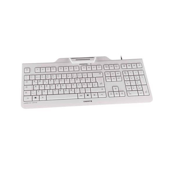 CHERRY KC 1000 SC toetsenbord USB QWERTY Amerikaans Engels Grijs (JK-A0100EU-0)