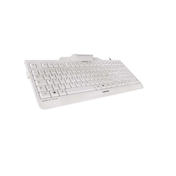 CHERRY KC 1000 SC toetsenbord USB QWERTY Amerikaans Engels Grijs (JK-A0100EU-0)