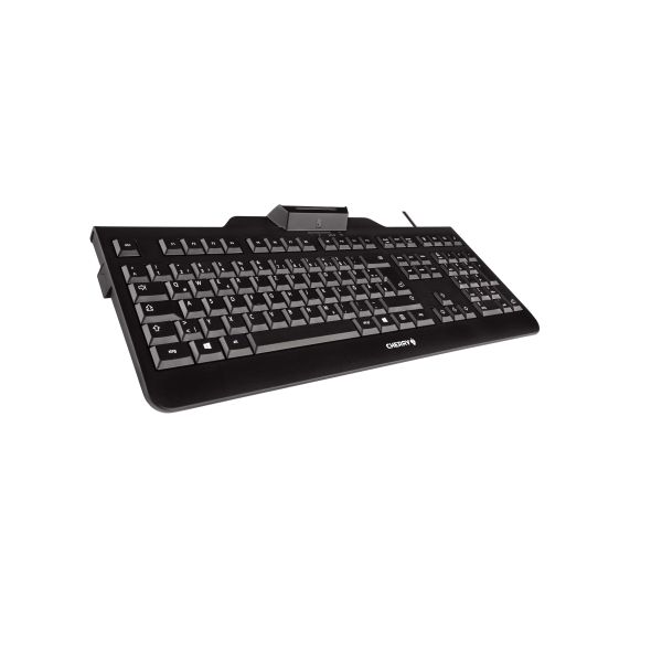 CHERRY KC 1000 SC toetsenbord USB QWERTY Amerikaans Engels Zwart (JK-A0100EU-2)