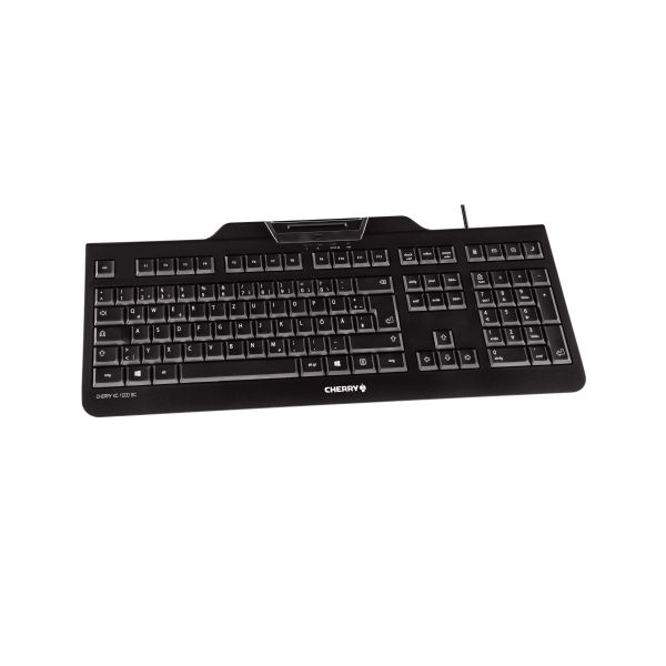 CHERRY KC 1000 SC toetsenbord USB QWERTY Amerikaans Engels Zwart (JK-A0100EU-2)