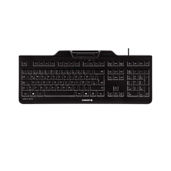 CHERRY KC 1000 SC toetsenbord USB QWERTY Amerikaans Engels Zwart (JK-A0100EU-2) CHERRY KC 1000 SC toetsenbord USB QWERTY Amerikaans Engels Zwart (JK-A0100EU-2)