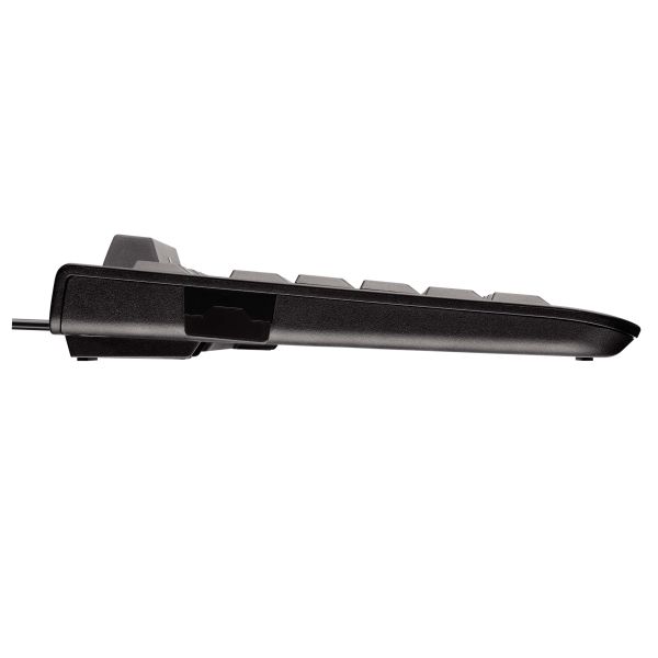 CHERRY KC 1000 SC toetsenbord Kantoor USB QWERTY Amerikaans Engels Zwart (JK-A0100EU-2)