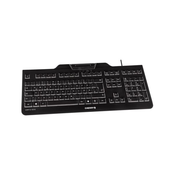 CHERRY KC 1000 SC toetsenbord Kantoor USB Scandinavisch Zwart (JK-A0100PN-2) CHERRY KC 1000 SC toetsenbord Kantoor USB Scandinavisch Zwart (JK-A0100PN-2)