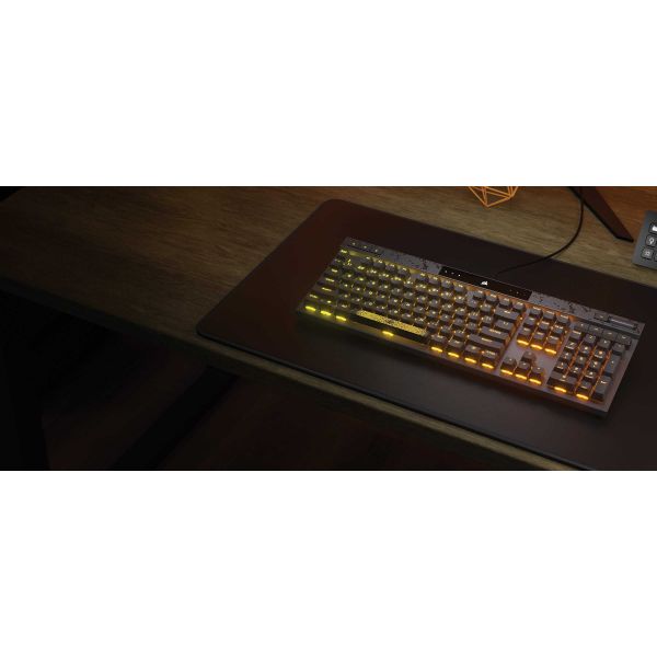 Corsair K70 MAX toetsenbord USB Duits Zwart (CH-910961G-DE)