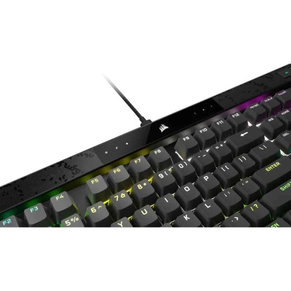 Corsair K70 MAX toetsenbord USB Duits Zwart (CH-910961G-DE)