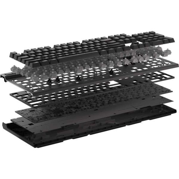 Corsair K70 MAX toetsenbord USB Duits Zwart (CH-910961G-DE)