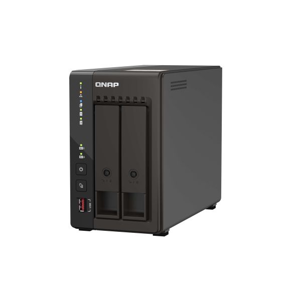 QNAP QVP-21C data-opslag-server Opslagserver Tower Ethernet LAN Zwart J6412 (QVP-21C)