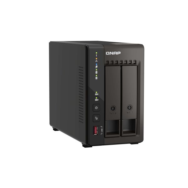 QNAP QVP-21C data-opslag-server Opslagserver Tower Ethernet LAN Zwart J6412 (QVP-21C)