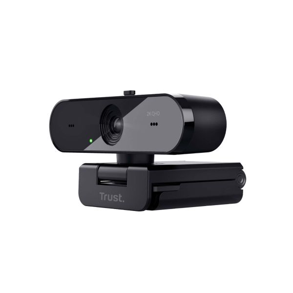 Trust Taxon webcam 2560 x 1440 Pixels USB 2.0 Zwart (24733) Trust Taxon webcam 2560 x 1440 Pixels USB 2.0 Zwart (24733)