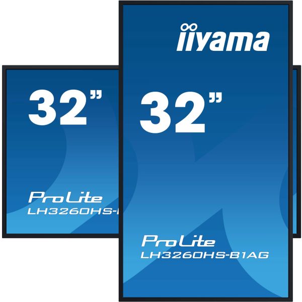 iiyama LH3260HS-B1AG beeldkrant Digitaal A-kaart 80 cm (31.5") LED Wifi 500 cd/m² Full HD Zwart Type processor Android 11 24/7 (LH3260HS-B1AG) iiyama LH3260HS-B1AG beeldkrant Digitaal A-kaart 80 cm (31.5") LED Wifi 500 cd/m² Full HD Zwart Type processor Android 11 24/7 (LH3260HS-B1AG)
