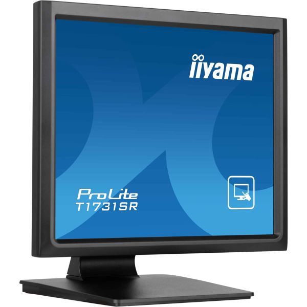 iiyama ProLite T1731SR-B1S computer monitor 43,2 cm (17") 1280 x 1024 Pixels SXGA LCD Touchscreen Zwart (T1731SR-B1S)