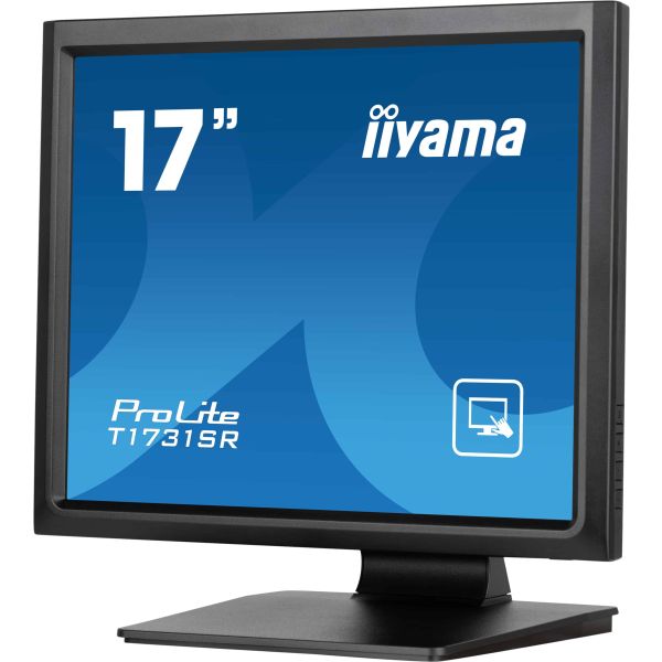 iiyama ProLite T1731SR-B1S computer monitor 43,2 cm (17") 1280 x 1024 Pixels SXGA LCD Touchscreen Zwart (T1731SR-B1S) iiyama ProLite T1731SR-B1S computer monitor 43,2 cm (17") 1280 x 1024 Pixels SXGA LCD Touchscreen Zwart (T1731SR-B1S)