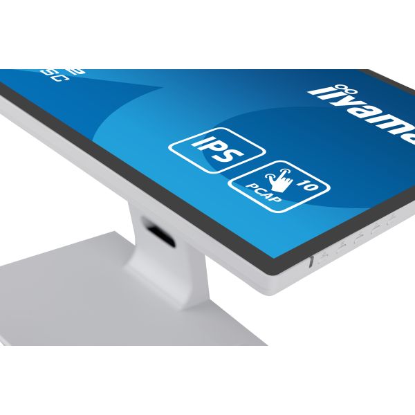 iiyama ProLite T2452MSC-W1 computer monitor 61 cm (24") 1920 x 1080 Pixels Full HD LCD Touchscreen Multi-gebruiker Wit (T2452MSC-W1) iiyama ProLite T2452MSC-W1 computer monitor 61 cm (24") 1920 x 1080 Pixels Full HD LCD Touchscreen Multi-gebruiker Wit (T2452MSC-W1)