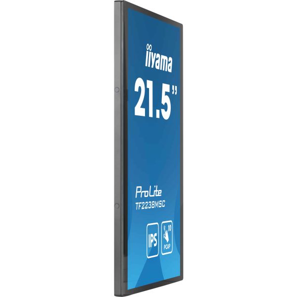 iiyama PROLITE Digitaal A-kaart 55,9 cm (22") LED 600 cd/m² Full HD Zwart Touchscreen (TF2238MSC-B1)