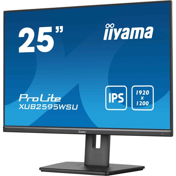 iiyama ProLite XUB2595WSU-B5 computer monitor 63,5 cm (25") 1920 x 1200 Pixels WUXGA LED Zwart (XUB2595WSU-B5)