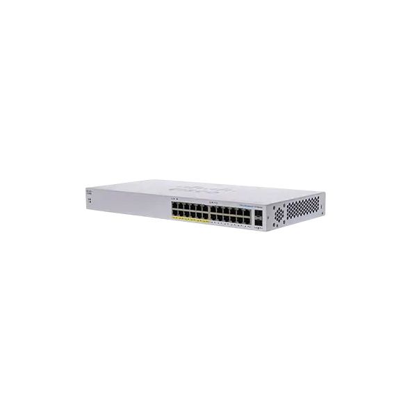 Cisco CBS110 Unmanaged L2 Gigabit Ethernet (10/100/1000) Power over Ethernet (PoE) 1U Grijs (CBS110-24PP-EU) Cisco CBS110 Unmanaged L2 Gigabit Ethernet (10/100/1000) Power over Ethernet (PoE) 1U Grijs (CBS110-24PP-EU)