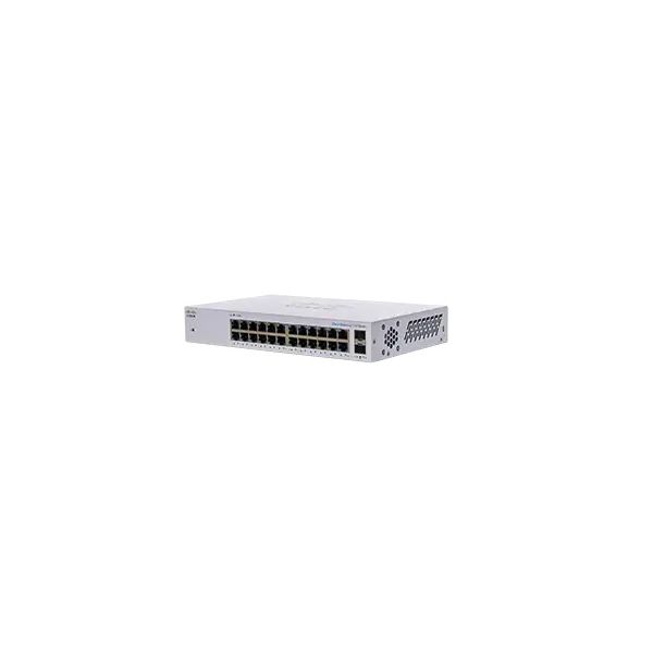 Cisco CBS110 Unmanaged L2 Gigabit Ethernet (10/100/1000) 1U Grijs (CBS110-24T-EU) Cisco CBS110 Unmanaged L2 Gigabit Ethernet (10/100/1000) 1U Grijs (CBS110-24T-EU)