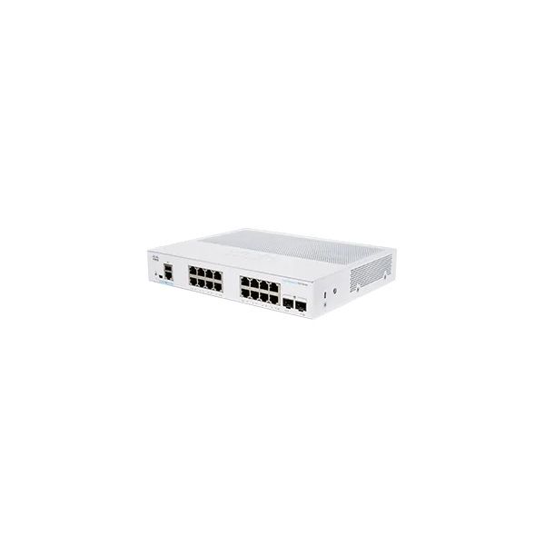 Cisco CBS250-16T-2G-EU netwerk-switch Managed L2/L3 Gigabit Ethernet (10/100/1000) Zilver (CBS250-16T-2G-EU)
