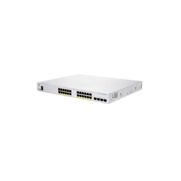 Cisco CBS250-24FP-4G-EU netwerk-switch Managed L2/L3 Gigabit Ethernet (10/100/1000) Zilver (CBS250-24FP-4G-EU) Cisco CBS250-24FP-4G-EU netwerk-switch Managed L2/L3 Gigabit Ethernet (10/100/1000) Zilver (CBS250-24FP-4G-EU)