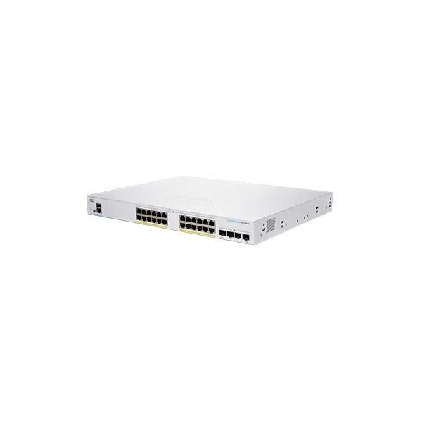 Cisco CBS250-24FP-4X-EU netwerk-switch Managed L2/L3 Gigabit Ethernet (10/100/1000) Zilver (CBS250-24FP-4X-EU)