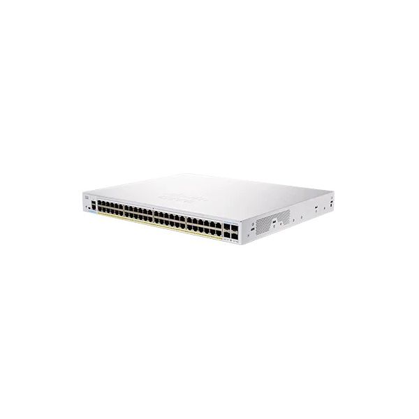 Cisco CBS250-48P-4G-EU netwerk-switch Managed L2/L3 Gigabit Ethernet (10/100/1000) Zilver (CBS250-48P-4G-EU)