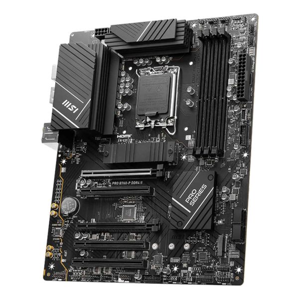 MSI PRO B760-P DDR4 II moederbord Intel B760 LGA 1700 ATX (7E29-001R)