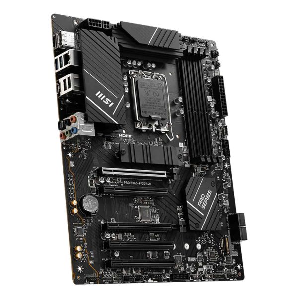 MSI PRO B760-P DDR4 II moederbord Intel B760 LGA 1700 ATX (7E29-001R)