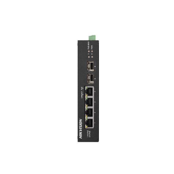 Hikvision DS-3T0506HP-E/HS netwerk-switch Unmanaged Gigabit Ethernet (10/100/1000) Power over Ethernet (PoE) Zwart (301801602) Hikvision DS-3T0506HP-E/HS netwerk-switch Unmanaged Gigabit Ethernet (10/100/1000) Power over Ethernet (PoE) Zwart (301801602)